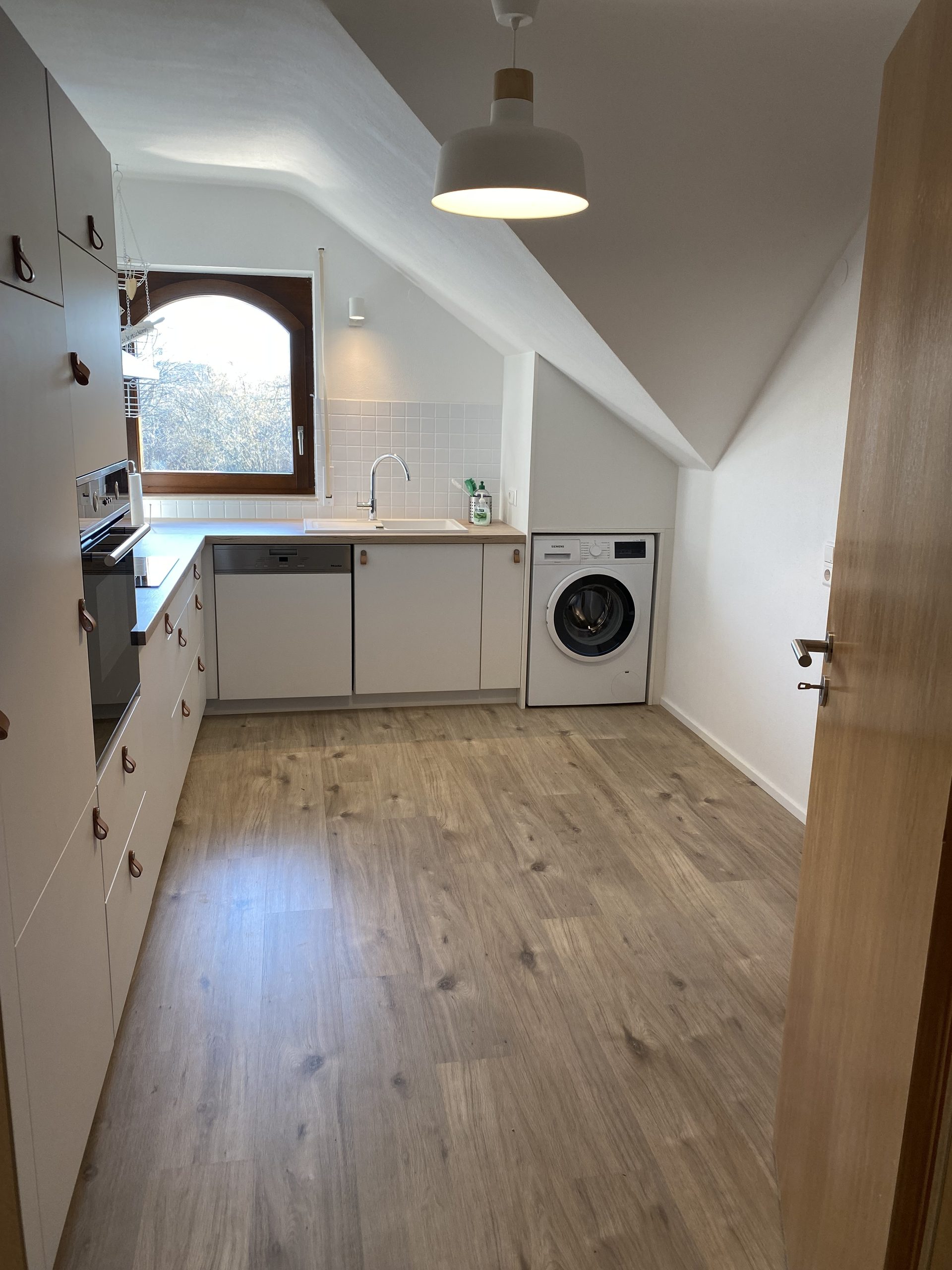 Küche im Appartement Am Waldweg
