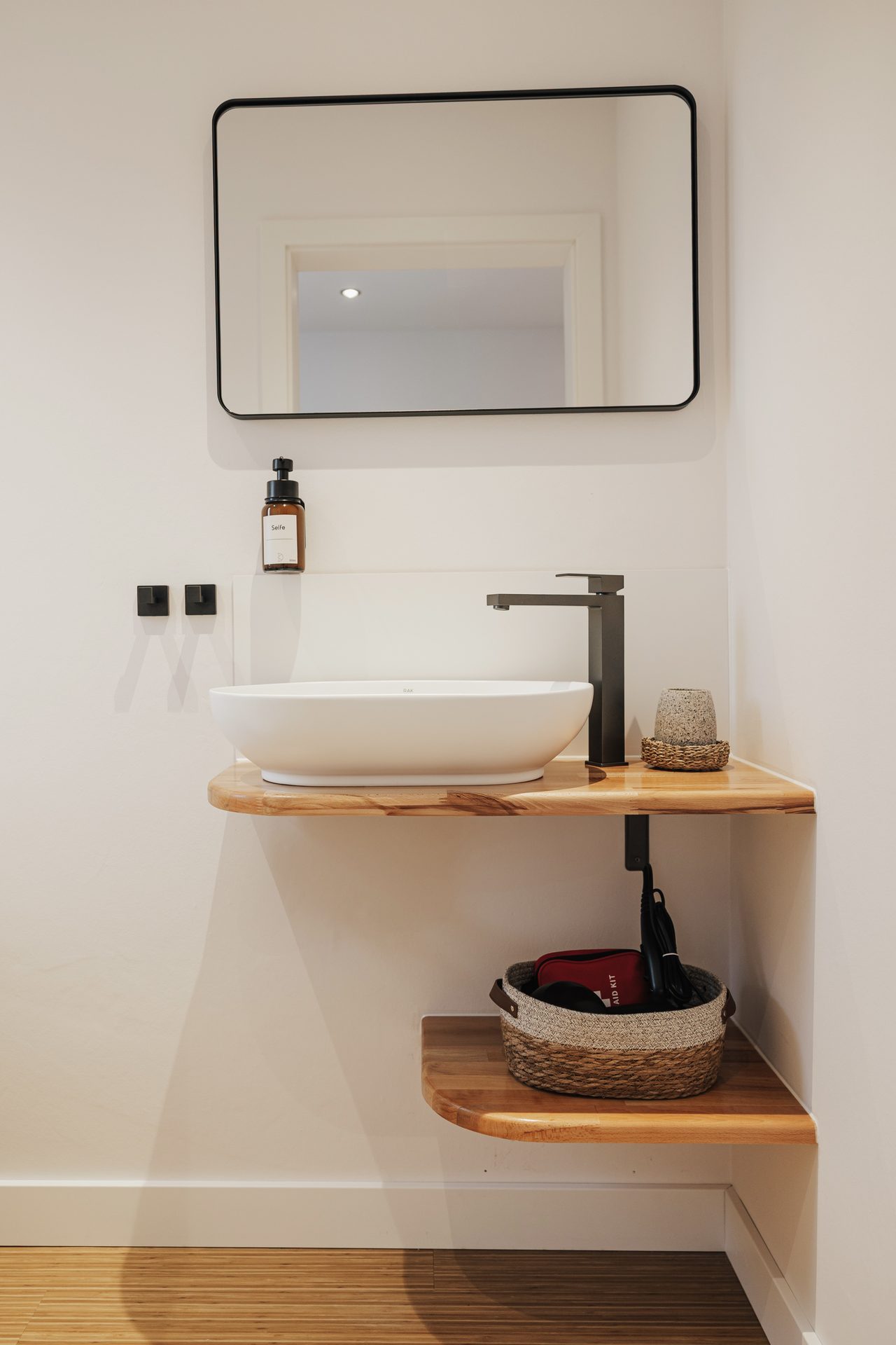 Badezimmer im Schwarzwaldnest